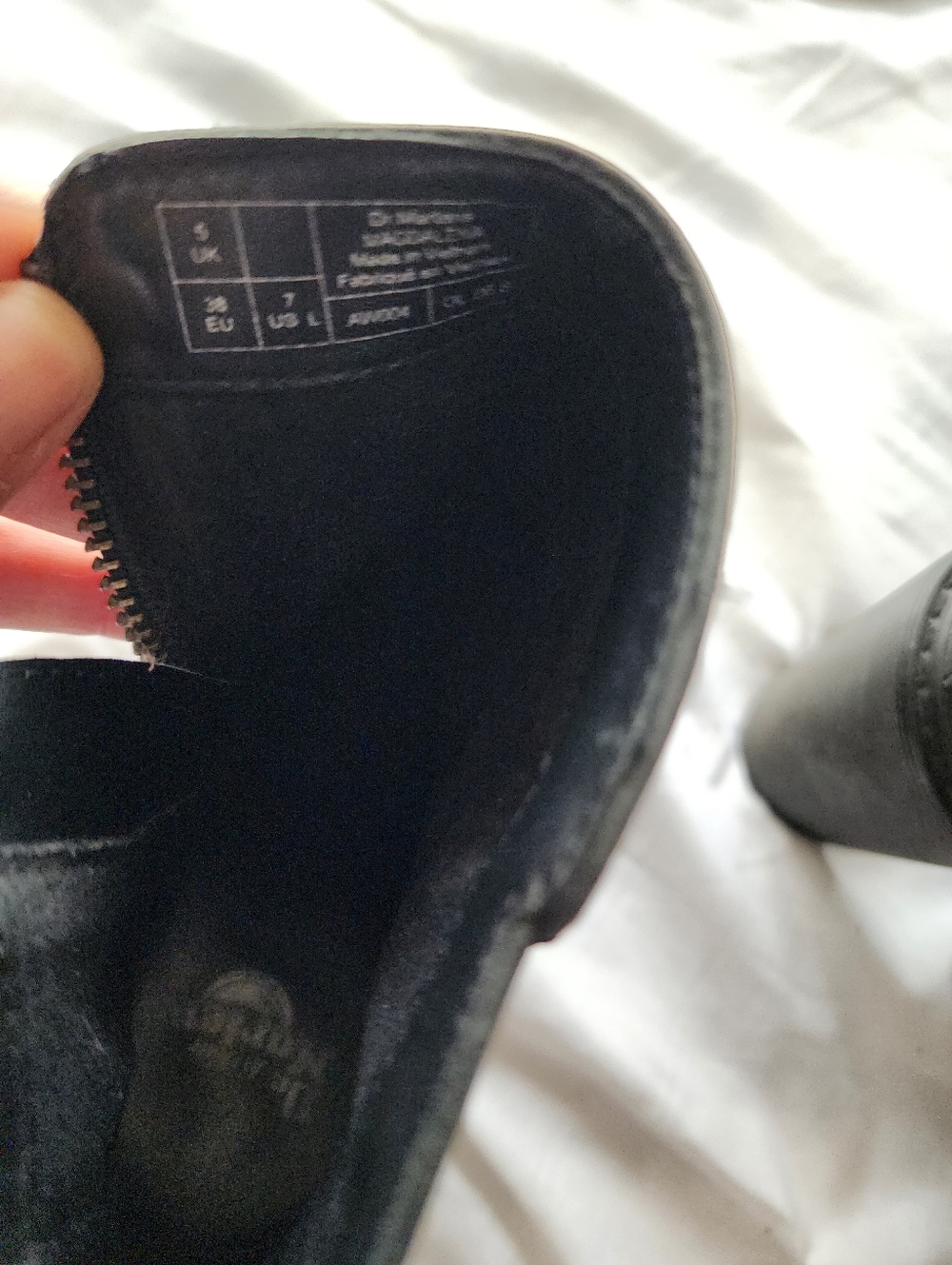 Dr. Martens Magdalena Heeled Ankle Boots. Size 7 - Picture 6 of 6